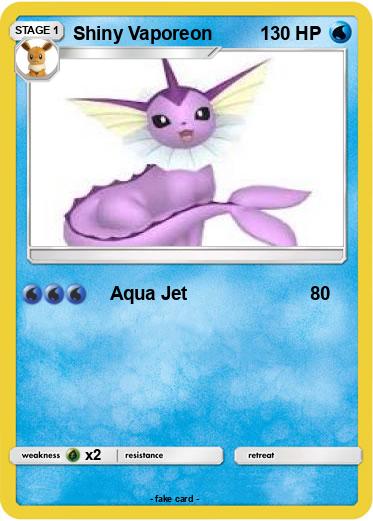 Pokemon Shiny Vaporeon