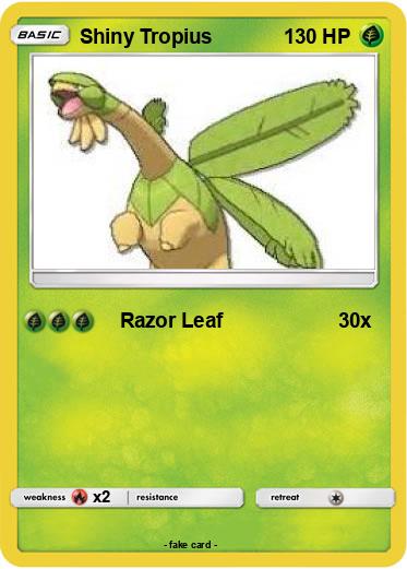 Pokemon Shiny Tropius