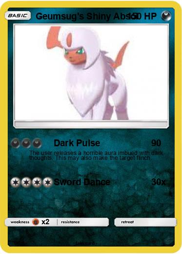 Pokemon Geumsug's Shiny Absol