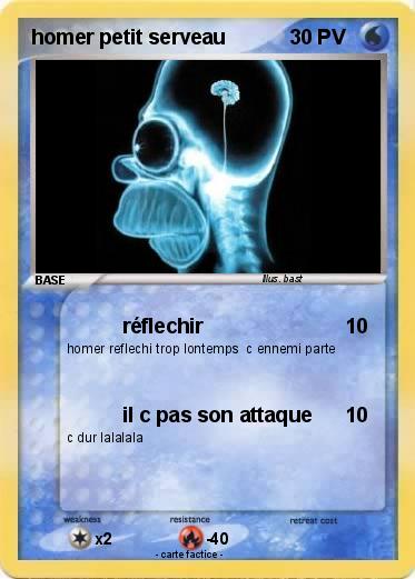 Pokemon homer petit serveau
