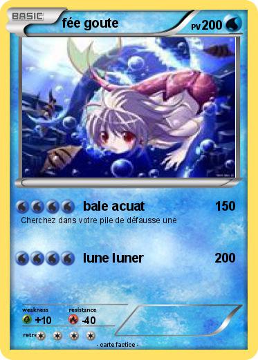 Pokemon fée goute