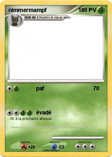 Pokemon nimmermampf
