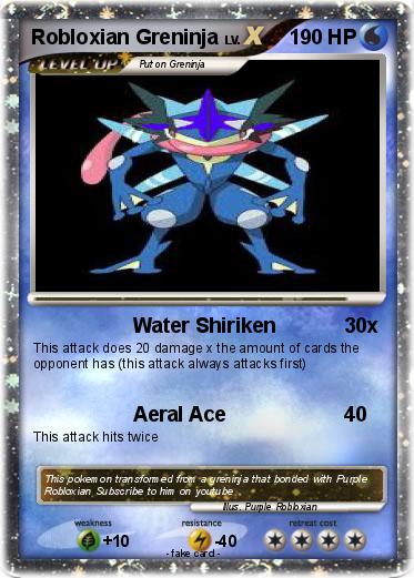 Pokemon Robloxian Greninja