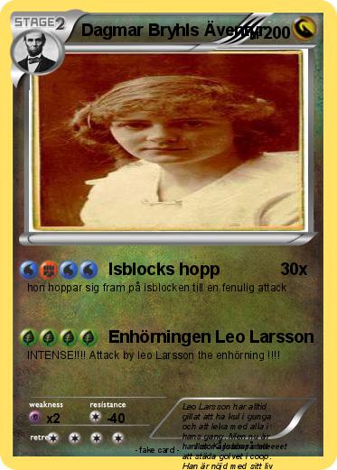 Pokemon Dagmar Bryhls Äventyr