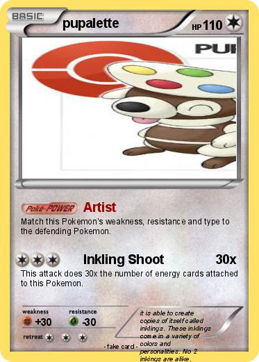Pokemon pupalette