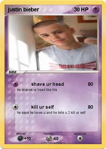 Pokemon justin bieber