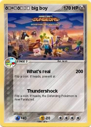 Pokemon ?? big boy