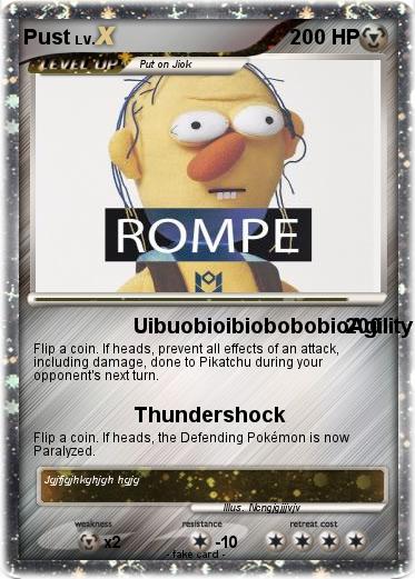Pokemon Pust