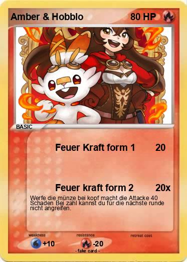Pokemon Amber & Hobblo