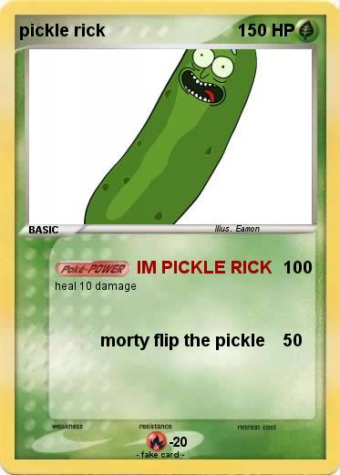 Pokemon pickle rick