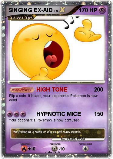 Pokemon SINGING EX-AID