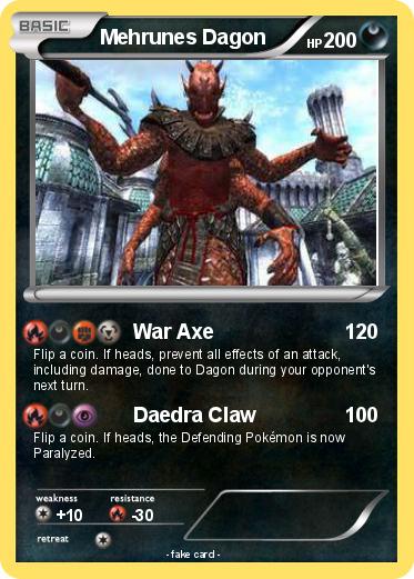 Pokemon Mehrunes Dagon