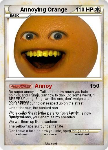 Pokemon Annoying Orange