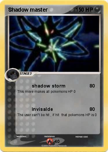 Pokemon Shadow master