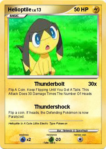 Pokemon Helioptile