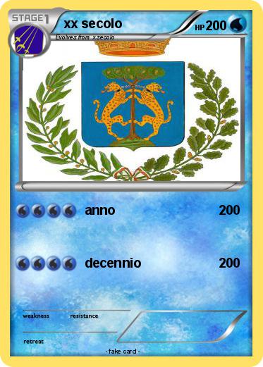 Pokemon xx secolo