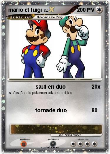 Pokemon mario et luigi