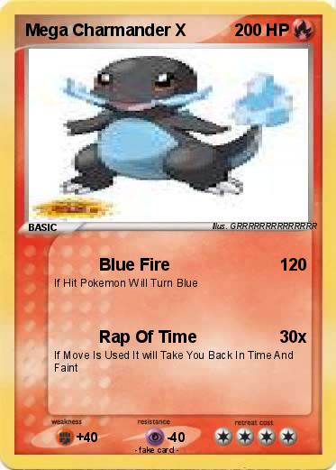 Pokemon Mega Charmander X