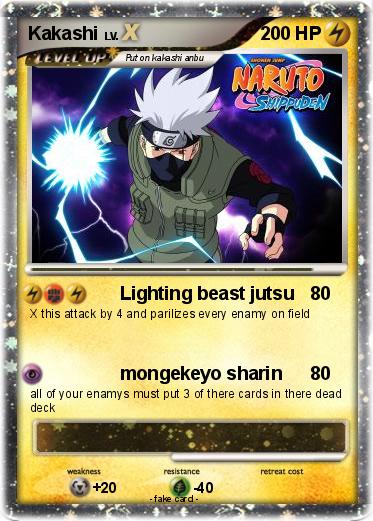 Pokemon Kakashi