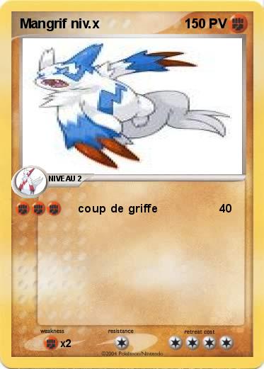 Pokemon Mangrif niv.x