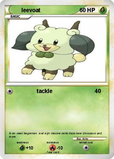 Pokemon leevoat