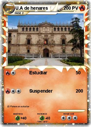 Pokemon U.A de henares