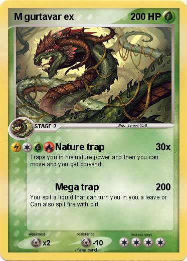 Pokemon M gurtavar ex