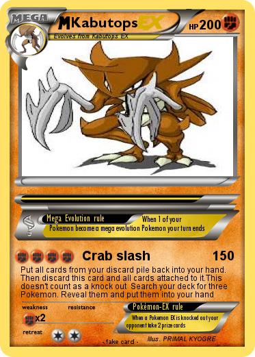 Pokemon Kabutops