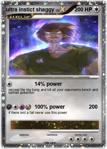 Pokemon ultra instict shaggy