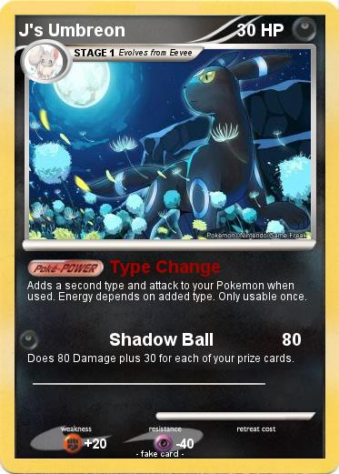 Pokemon J's Umbreon