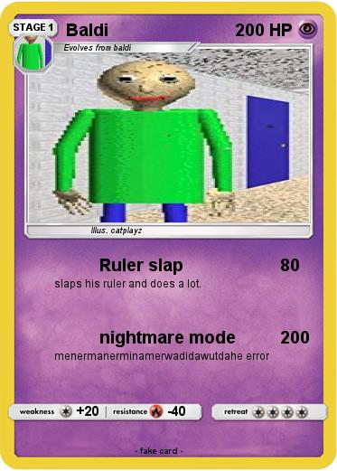 Pokemon Baldi