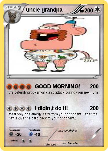 Pokemon uncle grandpa