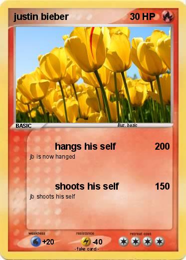 Pokemon justin bieber