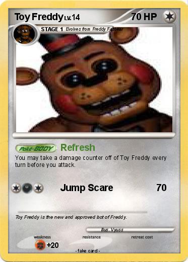 Pokemon Toy Freddy