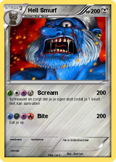 Pokemon Hell Smurf