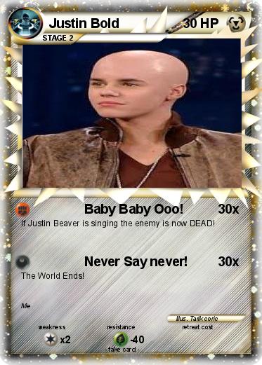 Pokemon Justin Bold