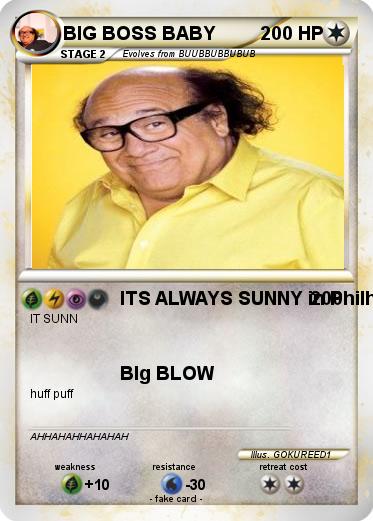 Pokemon BIG BOSS BABY