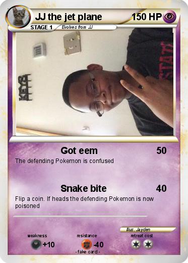 Pokemon JJ the jet plane