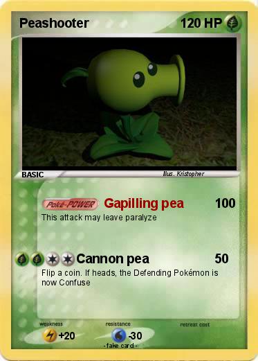 Pokemon Peashooter