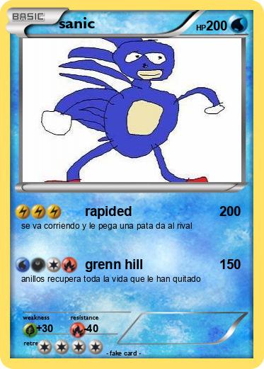 Pokemon sanic