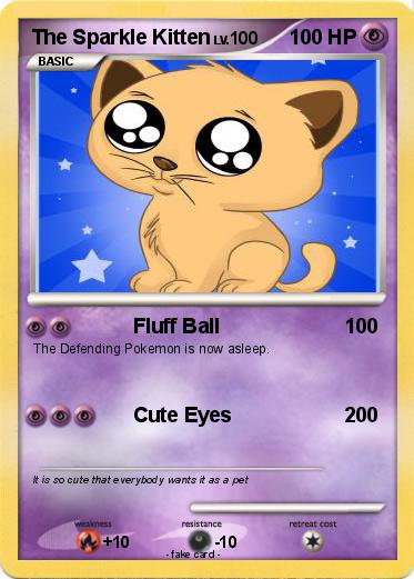 Pokemon The Sparkle Kitten