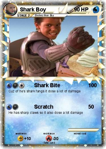 Pokemon Shark Boy