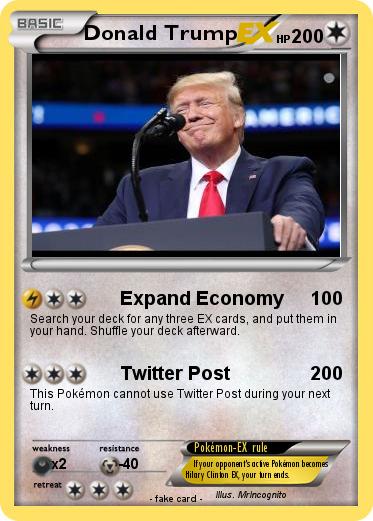 Pokemon Donald Trump