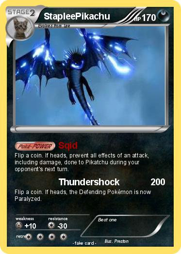 Pokemon StapleePikachu