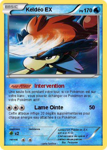 Pokemon Keldéo EX