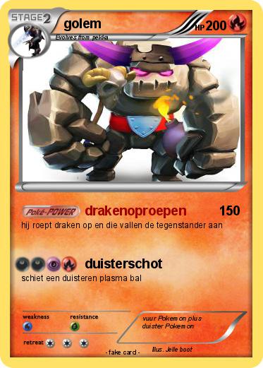 Pokemon golem