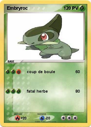 Pokemon Embryroc
