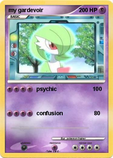 Pokemon my gardevoir