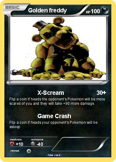 Pokemon Golden freddy