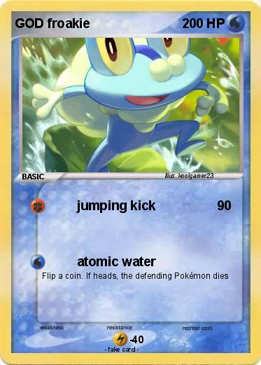 Pokemon GOD froakie